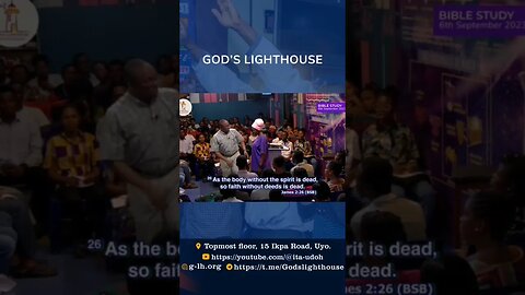 The Spirit Of Faith Is WORKS| Itaudoh #itaudoh #glh #godslighthouse #faith