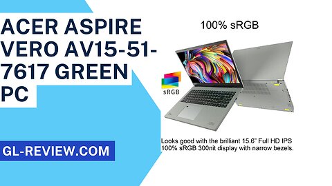 Acer Aspire Vero AV15-51-7617 Green PC