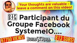 🥹 Participant du Groupe Facebook SystemeIO....