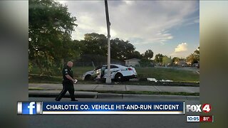 Charlotte County deputy crash caused by hit and run driver