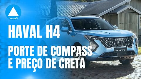 Haval H4 Hybrid 2023 - A próxima jogada da GWM - Encara - Taos - Corolla Cross e Compass