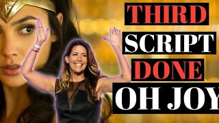 Patty Jenkins Wonder Women 3 script is done OH JOY