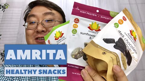 Amrita Chocolate Maca High Protein Bites Snacks Taste Test