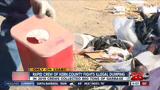 illegal dumping in Kern county