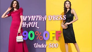 #MYNTRA Birthday Dress Haul under 500#@chhayasingh27 #myntra