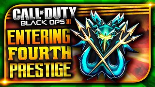 "PRESTIGE 4 IN BO3!" Entering COD: Black Ops 3 Prestige 4! Combat Record & Permanent Unlocks!