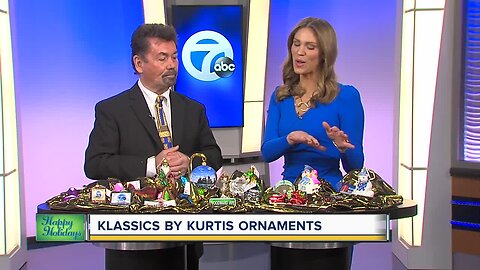 Klassics by Kurtis Christmas ornaments