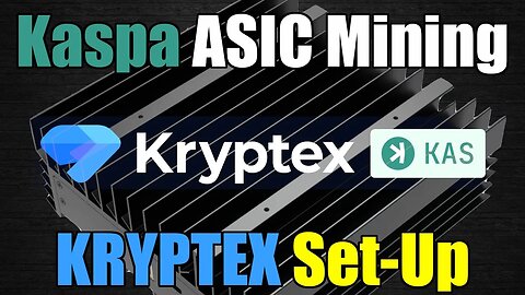 Setting Up Kaspa ASICs To Kryptex Pool