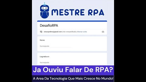 Automatizese RPA