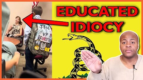 Gadsden Flag = Racist? The Crisis of Educated Idiocy