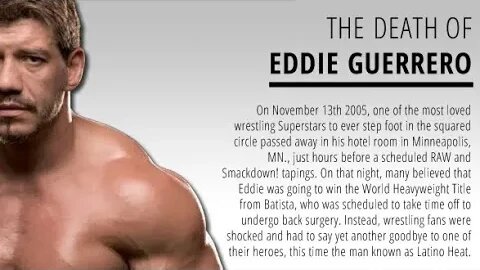 The Death of Eddie Guerrero