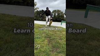 10 Tricks Easier on Carpet/Grass boards #skateboarding #easyskatetricks