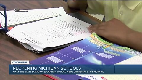 State Board of Education to discuss 'exposure risks' related to reopening Michigan schools