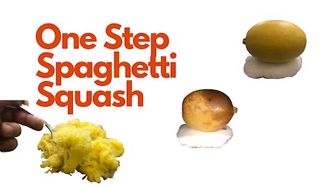 One Step Spaghetti Squash