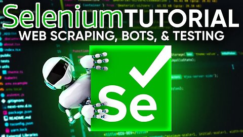 Python Selenium Tutorial - Automate Websites and Create Bots