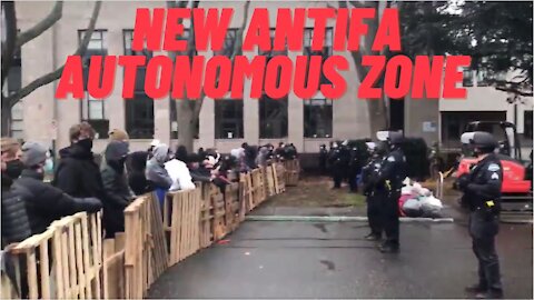 Antifa Creates NEW AUTONOMOUS ZONE In Bellingham, Washington!