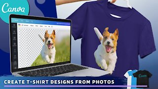 Create T-Shirt Designs On Canva | Make T-Shirt Designs With Canva Pro