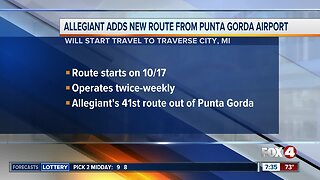 Allegiant adding to flight to Michigan from Punta Gorda