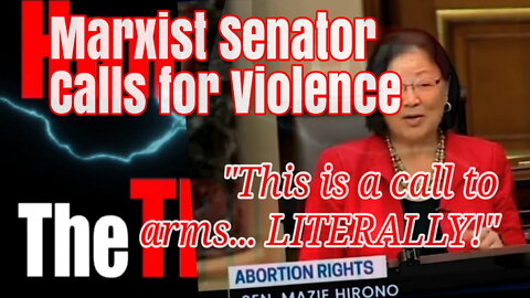 Marxist Senator Calls for Violence on Senate Floor