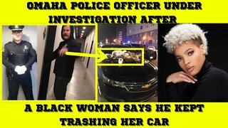 |NEWS| White Cop Kept Throwing Trash On A Black Woman's Car