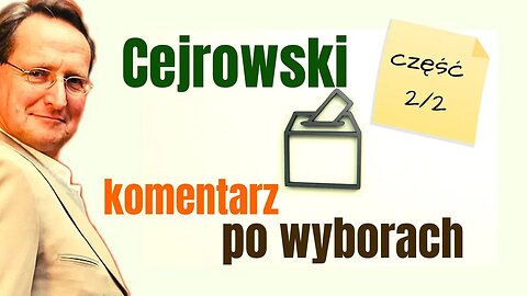 2/2 Cejrowski: komentarz po wyborach 2019/10/14 Studio Dziki Zachód odc. 30