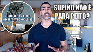 Peito é o músculo menos ativado no supino?