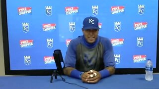 Smiling Salvy returns to Royals after bout with COVID-19