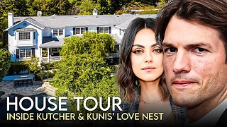 Ashton Kutcher & Mila Kunis | House Tour | $30 Million Los Angeles Mansion & More