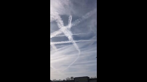 Department of energy said: it's mixed into the jet fuel it creates Trails of clouds