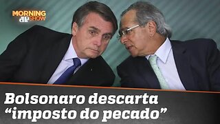 Bolsonaro contraria Guedes sobre criação de “imposto do pecado”