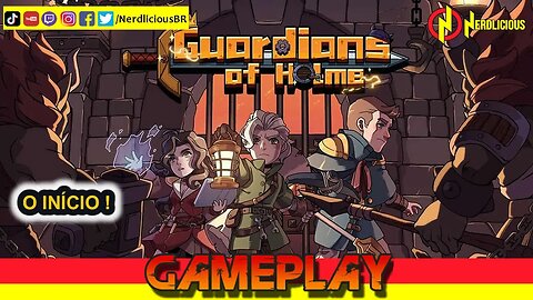🎮 GAMEPLAY! Jogamos o GUARDIANS OF HOLME, um jogo indie que promete! Confira a nossa Gameplay!