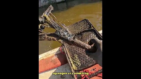 GIANT MAGNET Recovering a 50-Year-Old Chair and Old Garden Rake! #magnetfishing