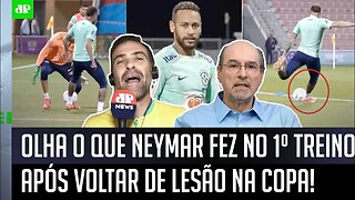 "Cara, por ESSAS IMAGENS, o Neymar..." OLHA o que o craque do Brasil FEZ ao VOLTAR a CAMPO na Copa!