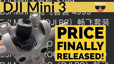 DJI MINI 3 - PRICE WILL NOT CHANGE ANYTHING