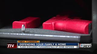 New Las Vegas class discusses fundamentals of home defense
