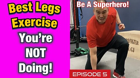 Best Legs Exercise You’re NOT Doing! *BE A SUPERHERO* Episode 5 | Dr Wil & Dr K