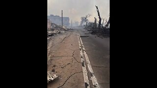 LAHAINA TOWN🛖🏘️🌳TOTALLY DESTROYED BY DESTRUCTIVE WILDFIRES🔥🌲🛖🏡🔥💫