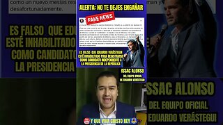 🚨 ALERTA: MASÓN ATACA CON MENTIRAS A EDUARDO VERÁSTEGUI, NO TE DEJES ENGAÑAR POR NOTICIAS FALSAS