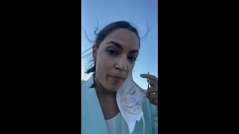 Dirty Mask AOC just blowing off steam and not thinking.