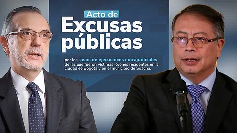 🎥Presidente y MinJusticia en Acto de excusas públicas por ejecuciones extrajudiciales 👇