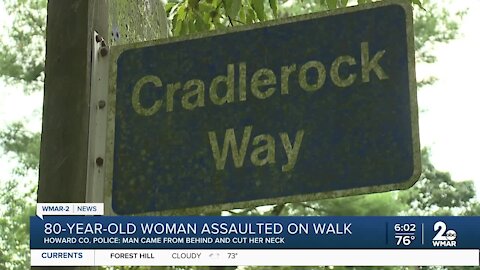 80-year-old woman assaulted on walk