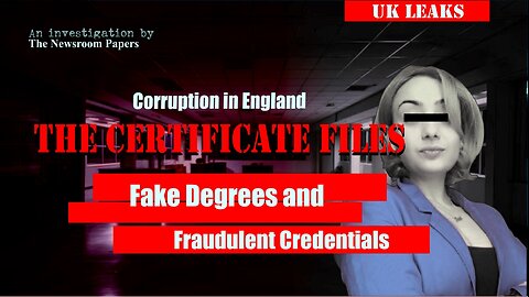 The Certificate Files: UK University Admissions Fraud