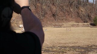 Springfield TRP 1911 45 Long Range Test. First take. You can see the bullet in HD!!!!!