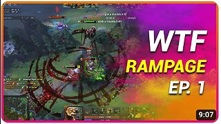 Dota 2 WTF Rampage Moments #1