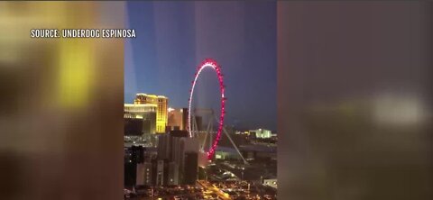 High Roller sways during earthquake