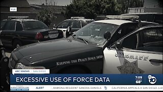 SD excessive use of force data