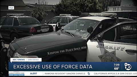 SD excessive use of force data