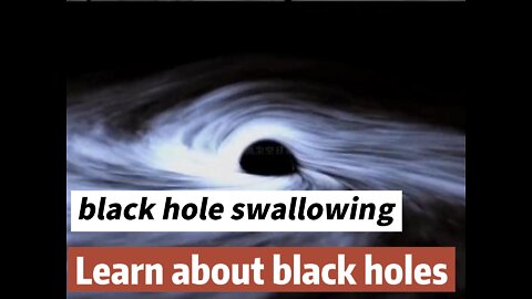 Where does the matter swallowed by the black hole