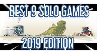 Top 9 in 9 Minutes Best Solo Games of All Time (2019 Edition)