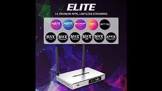 Showing the fully loaded VSEEBOX Elite newest device on market